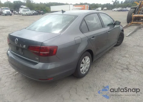 2016 Volkswagen Jetta 1.4T S из США, поврежденный, VIN 3VW267AJ9GM387224